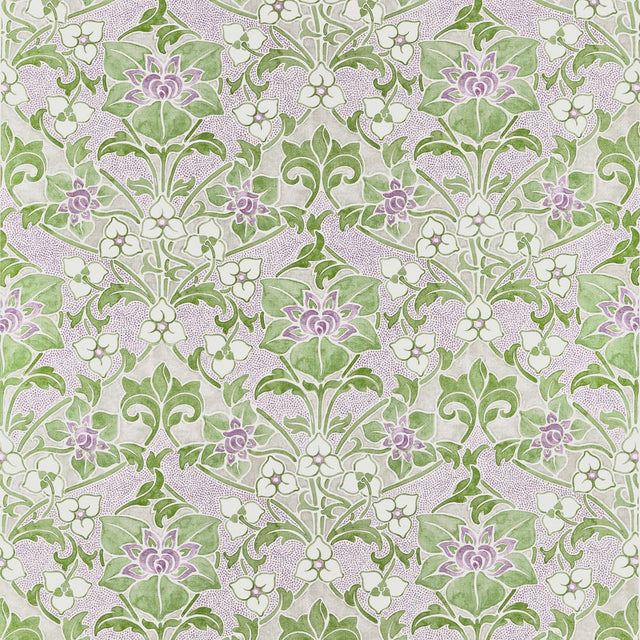 Thibaut WOODFORD F914603 in Lilac and Green Fabric - FAIRHAV