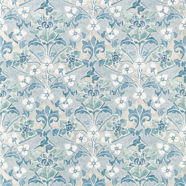 Thibaut WOODFORD F914604 in Spa Blue Fabric - FAIRHAVEN FABR