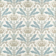 Thibaut LOTUS F914611 in Spa Blue Fabric - FAIRHAVEN FABRIC 