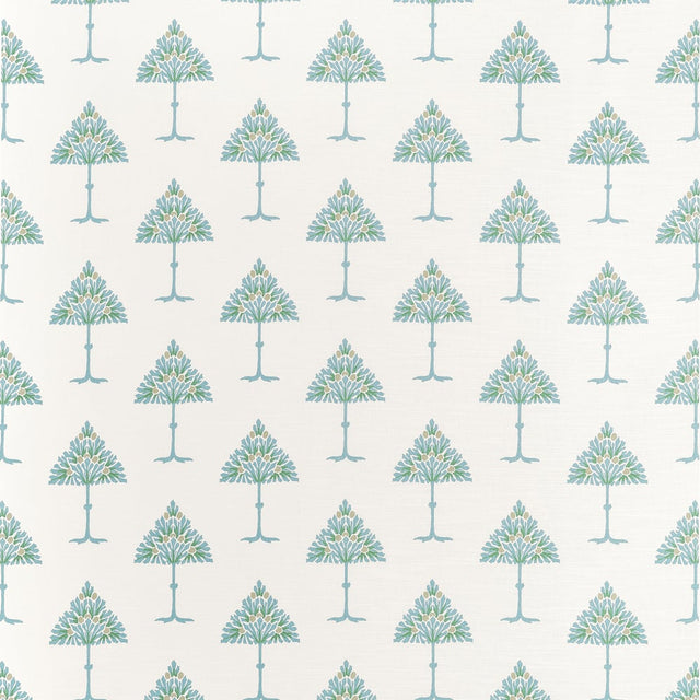 Thibaut MAY TREE F914613 in Spa Blue Fabric - FAIRHAVEN FABR