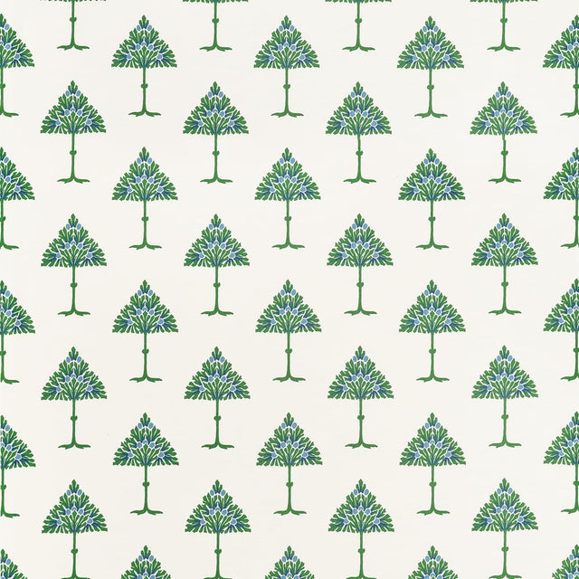 Thibaut MAY TREE F914615 in Blue and Green Fabric - FAIRHAVE