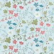 Thibaut BLOOM F914627 in Spa Blue Fabric - FAIRHAVEN FABRIC 