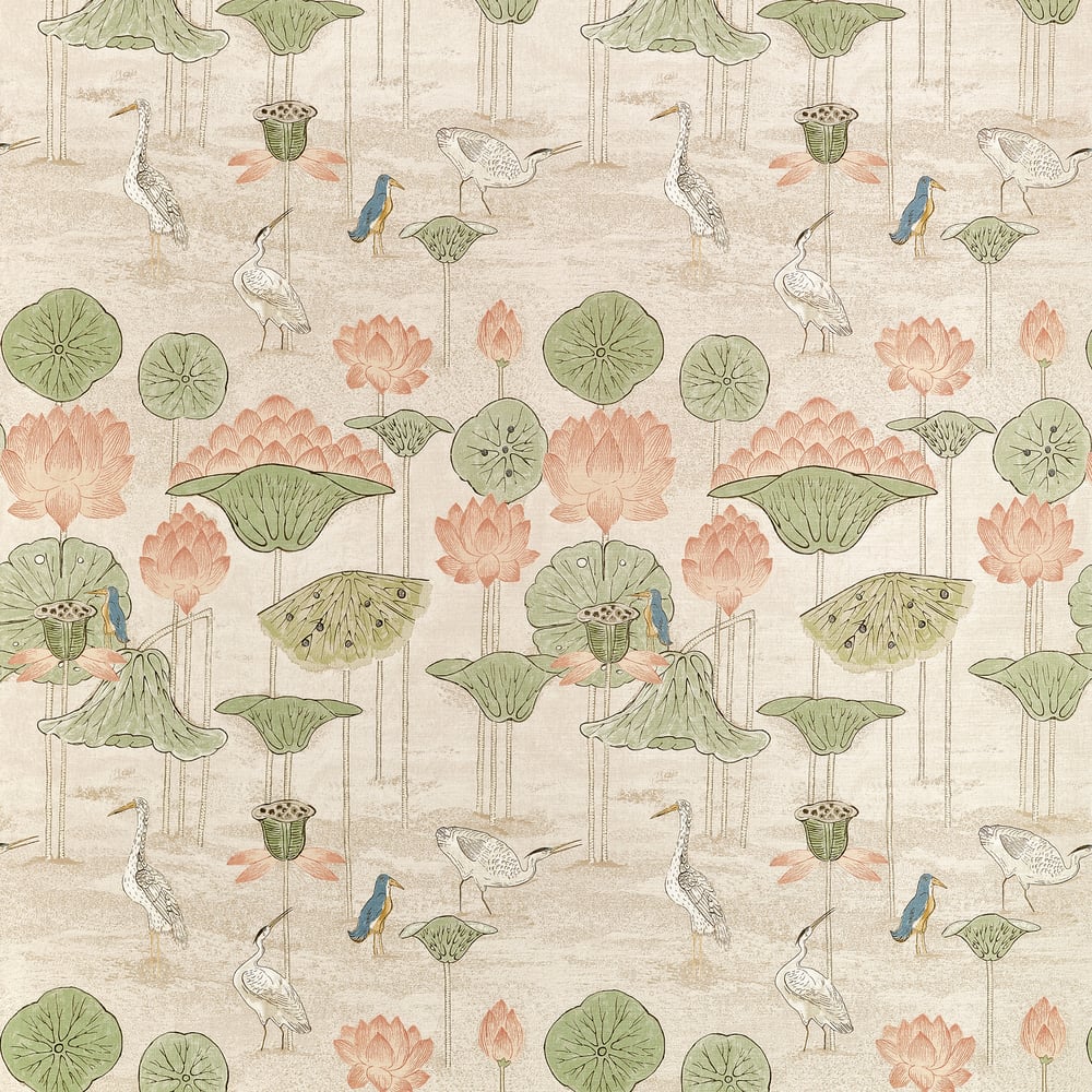 Thibaut MALEA F914635 in Apricot Fabric - FAIRHAVEN FABRIC B
