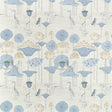 Thibaut MALEA F914636 in Blue and Beige Fabric - FAIRHAVEN F