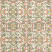 Thibaut MARGAUX F914646 in Apricot and Sage Fabric - FAIRHAV