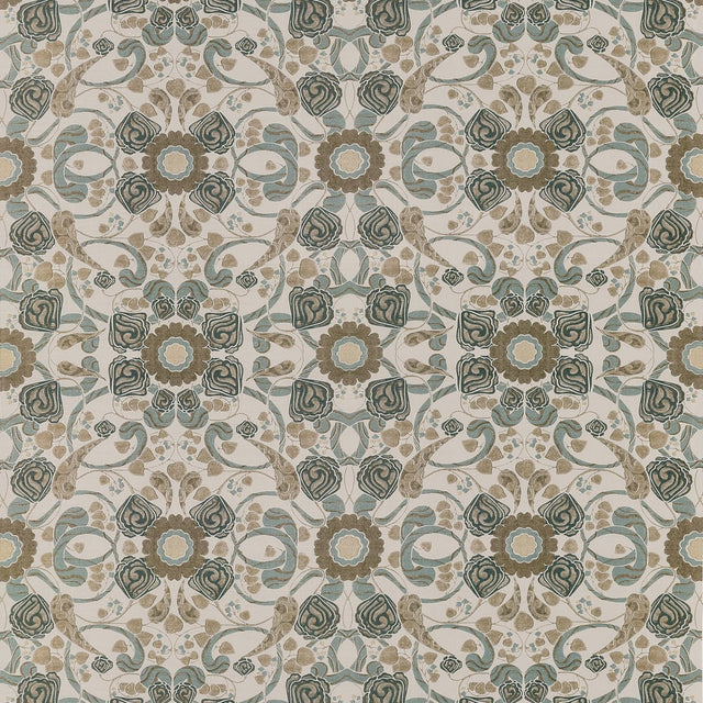 Thibaut MARGAUX F914647 in Brown Fabric - FAIRHAVEN FABRIC B