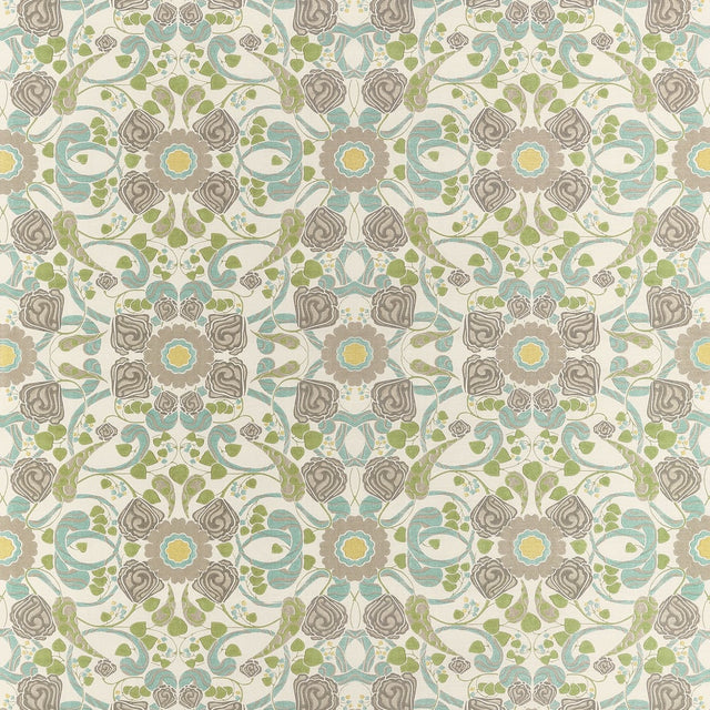 Thibaut MARGAUX F914648 in Beige and Yellow Fabric - FAIRHAV