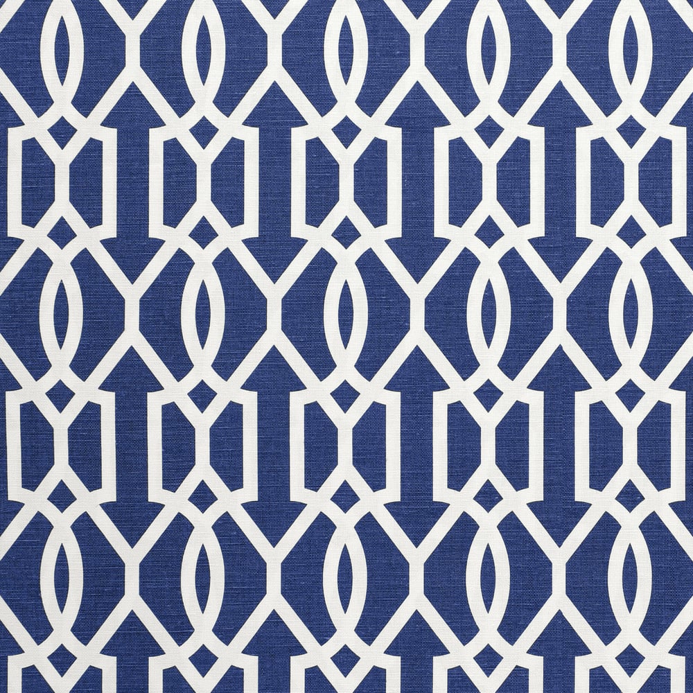 Thibaut F916047 DOWNING GATE Navy Fabric