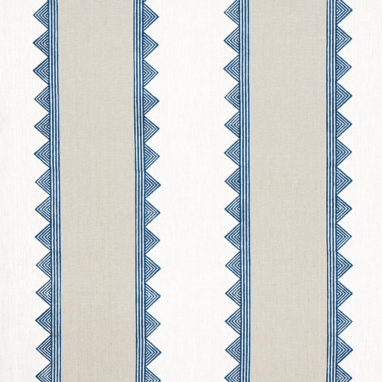 Thibaut F916226 KISMET STRIPE Navy Fabric