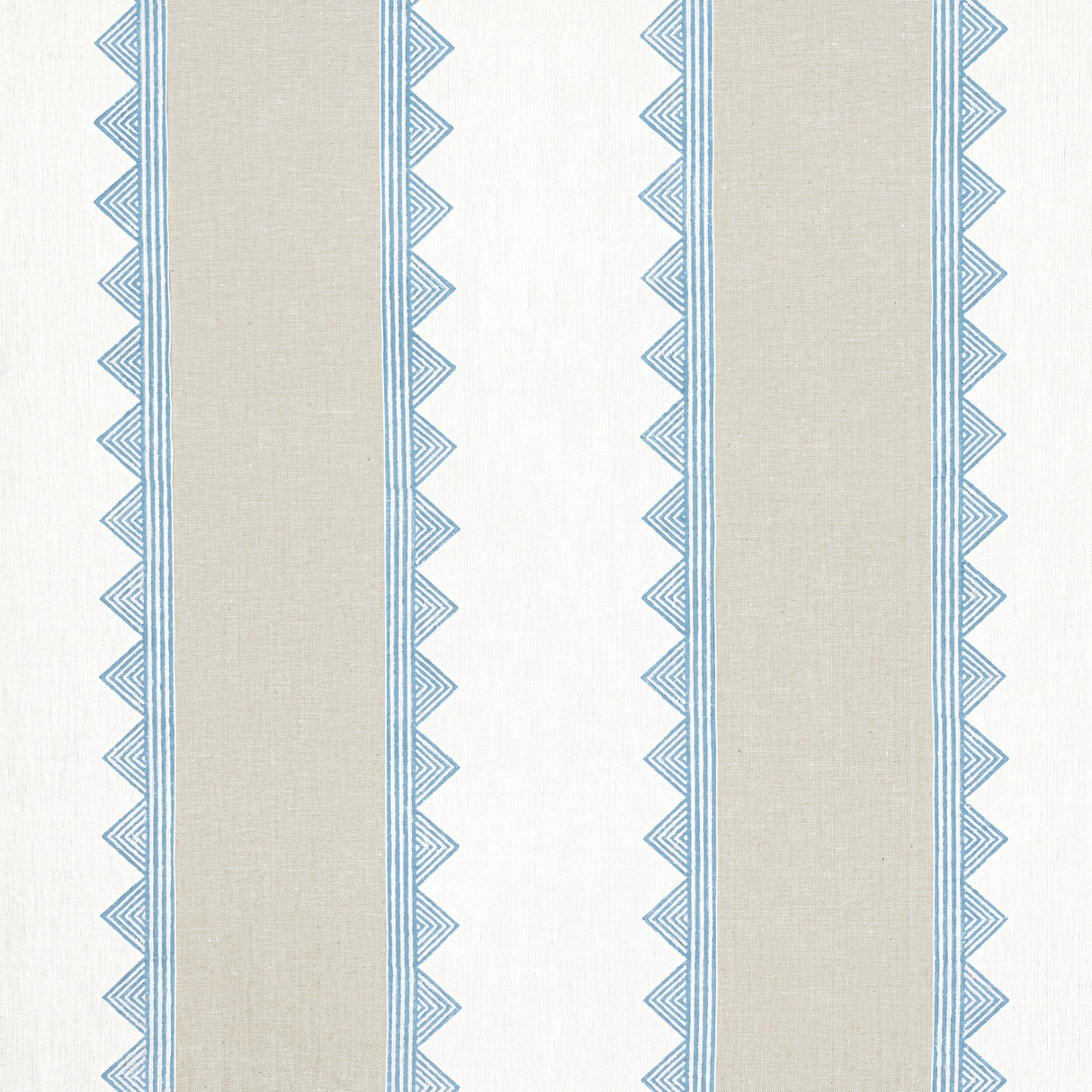 Thibaut F916228 KISMET STRIPE French Blue Fabric