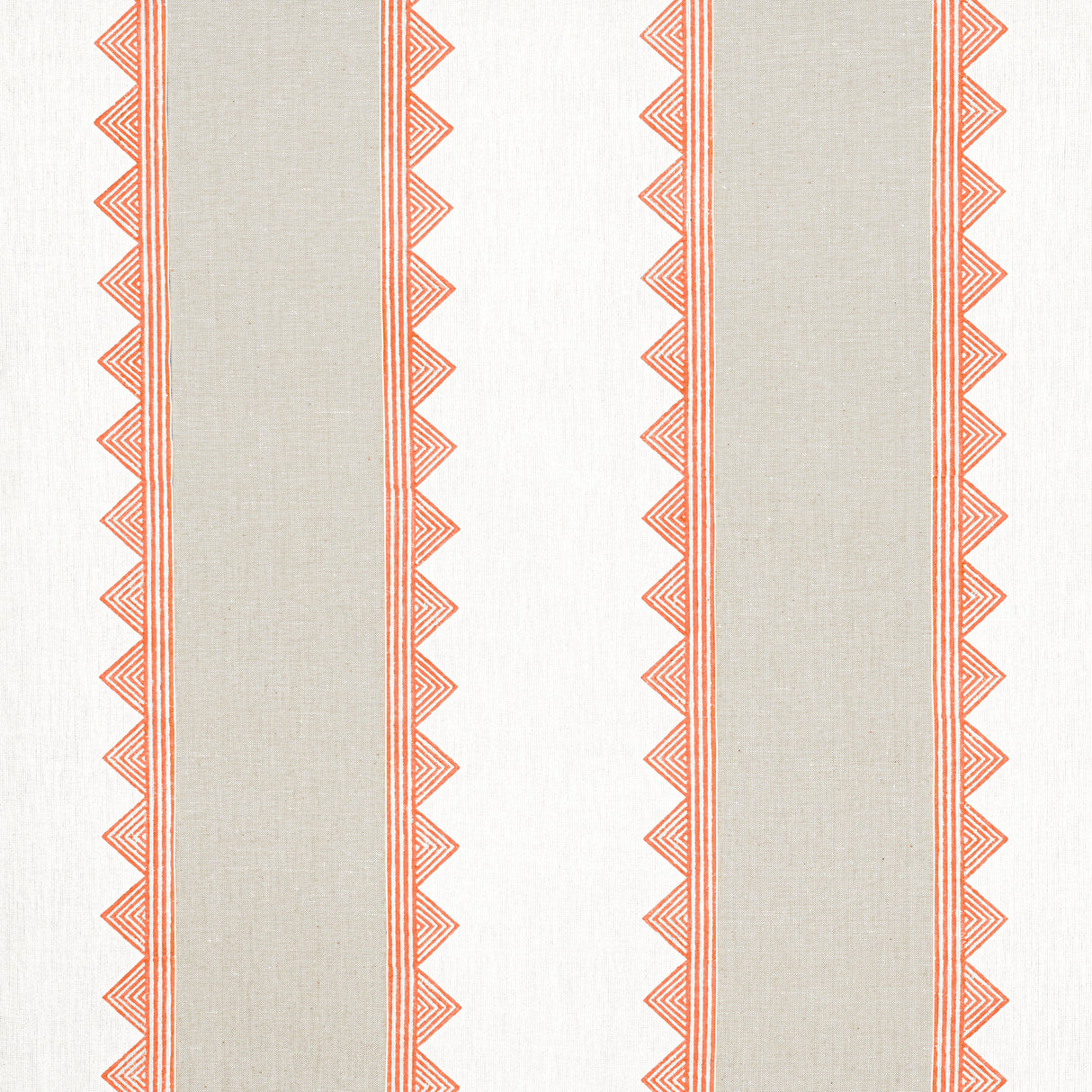Thibaut F916231 KISMET STRIPE Coral Fabric