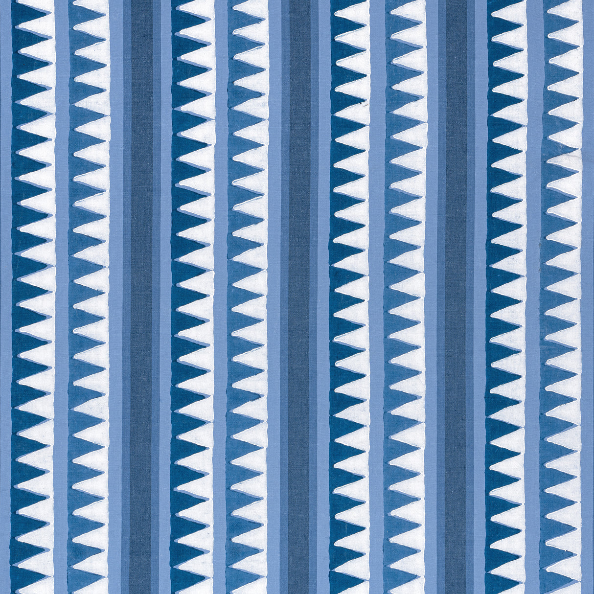 Thibaut F916233 LOMITA STRIPE Blue Fabric