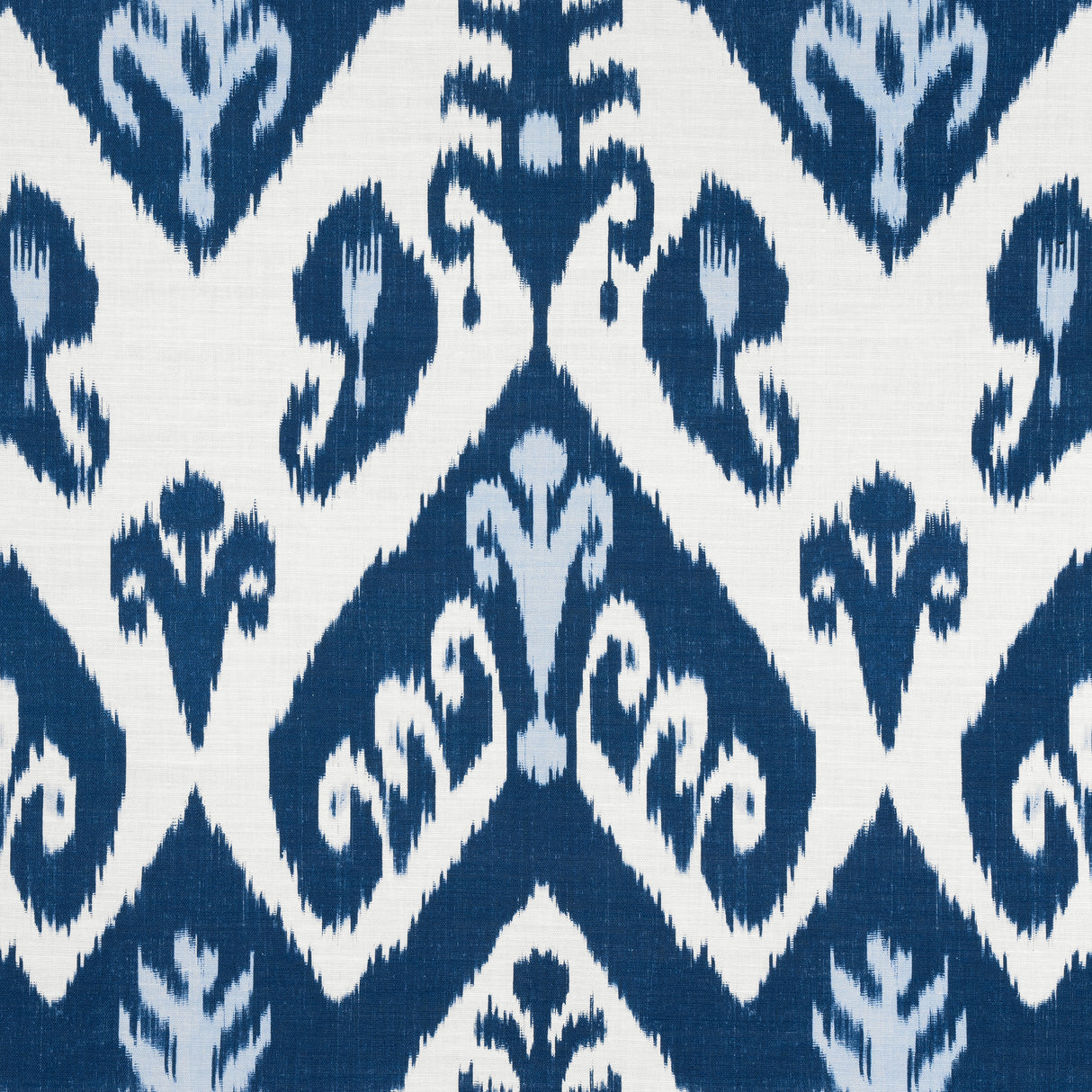 Thibaut F916245 INDIES IKAT Navy Fabric