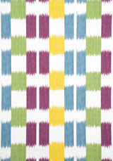 Thibaut F920834 KASURI Plum and Teal Fabric