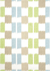 Thibaut F920836 KASURI Green and Spa Blue Fabric