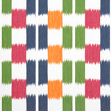Thibaut F920838 KASURI Green and Pink Fabric