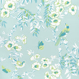 Thibaut F920843 YUKIO Spa Blue Fabric