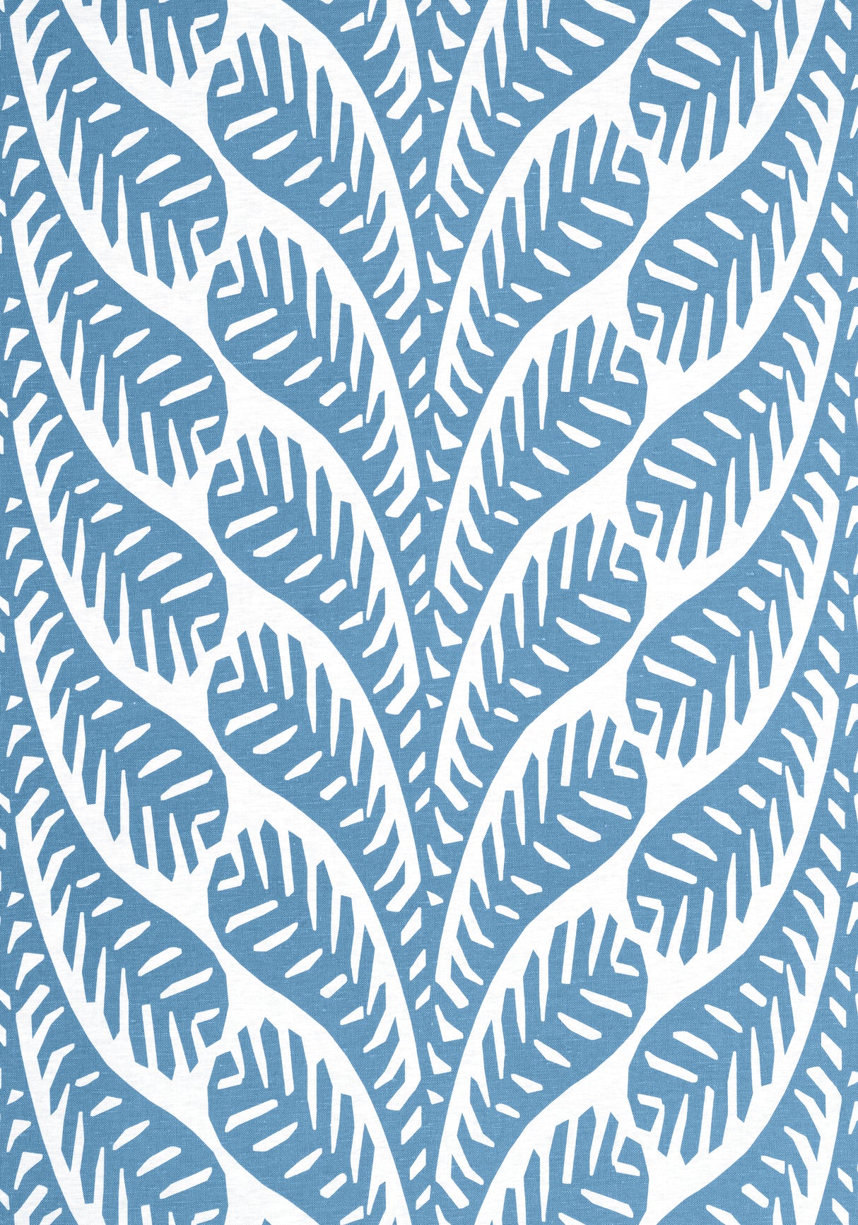 Thibaut F920848 GINGER Blue Fabric