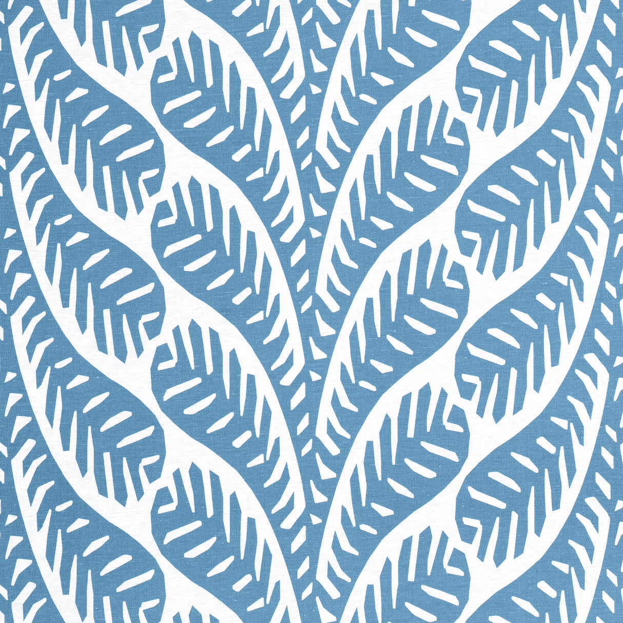 Thibaut F920848 GINGER Blue Fabric