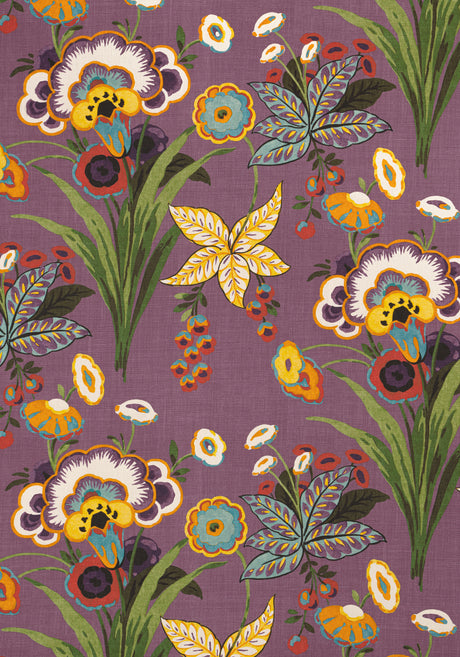 Thibaut F920850 PASADENA Plum Fabric