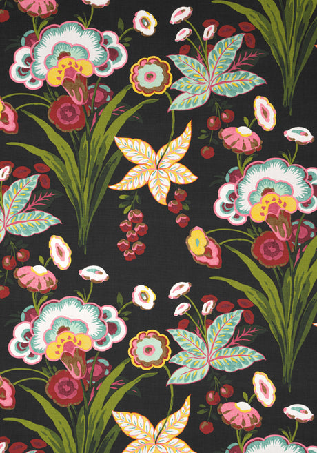 Thibaut F920853 PASADENA Black Fabric