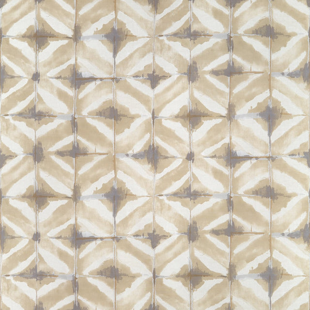Thibaut WATER BLOCKS F924444 in Beige Fabric - YUTORI FABRIC