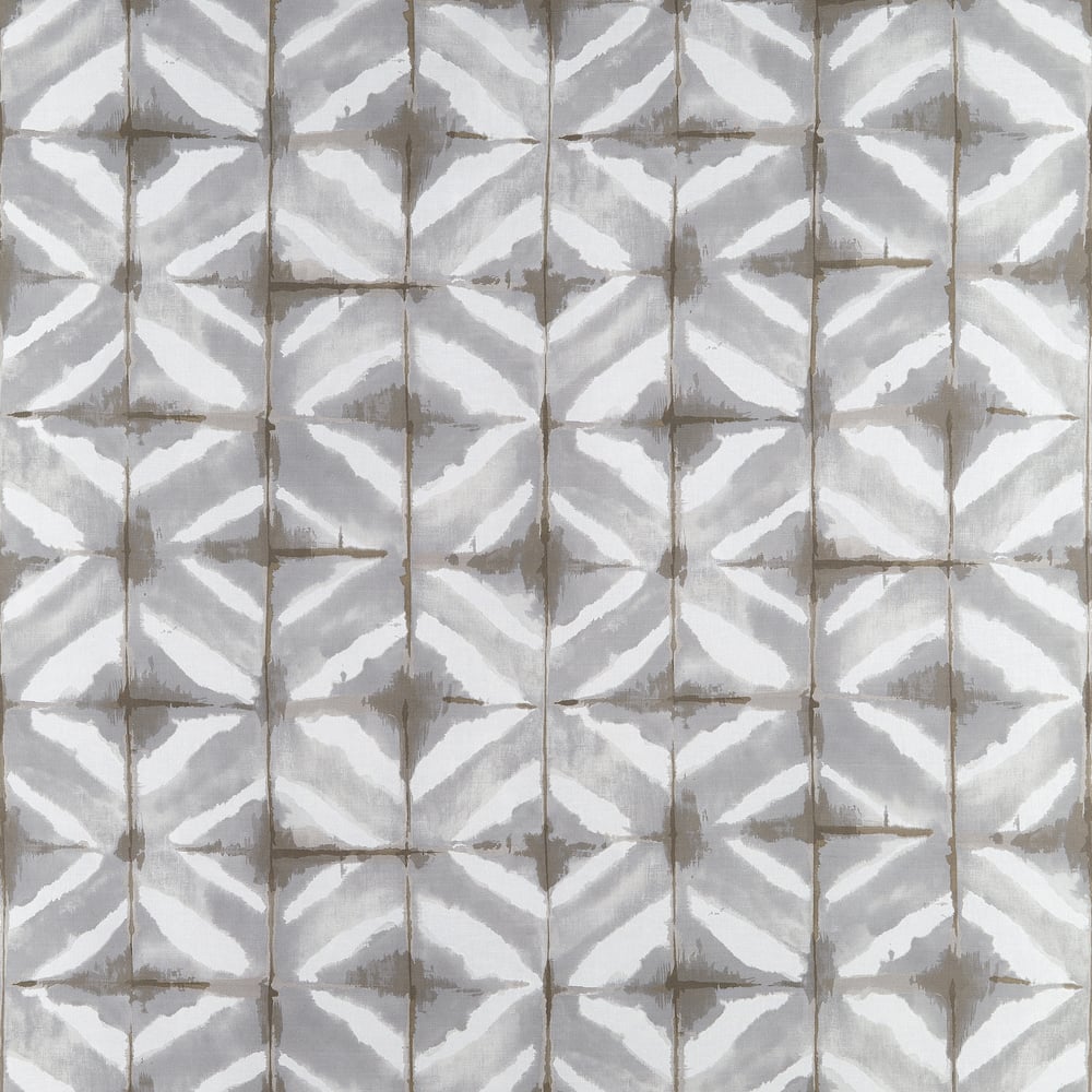 Thibaut WATER BLOCKS F924445 in Grey Fabric - YUTORI FABRIC 