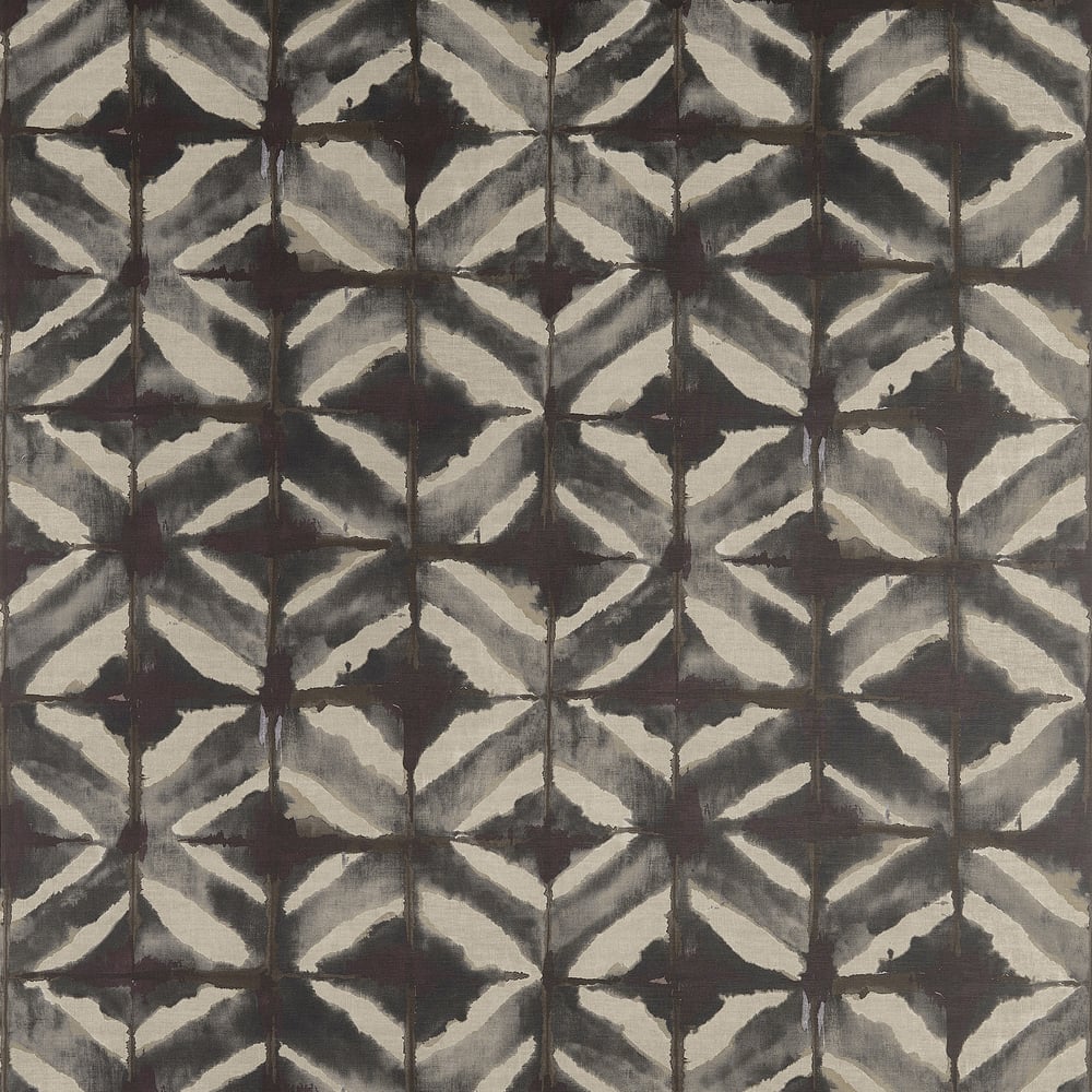Thibaut WATER BLOCKS F924446 in Black Fabric - YUTORI FABRIC