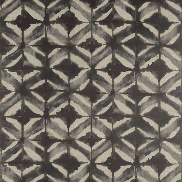 Thibaut WATER BLOCKS F924446 in Black Fabric - YUTORI FABRIC