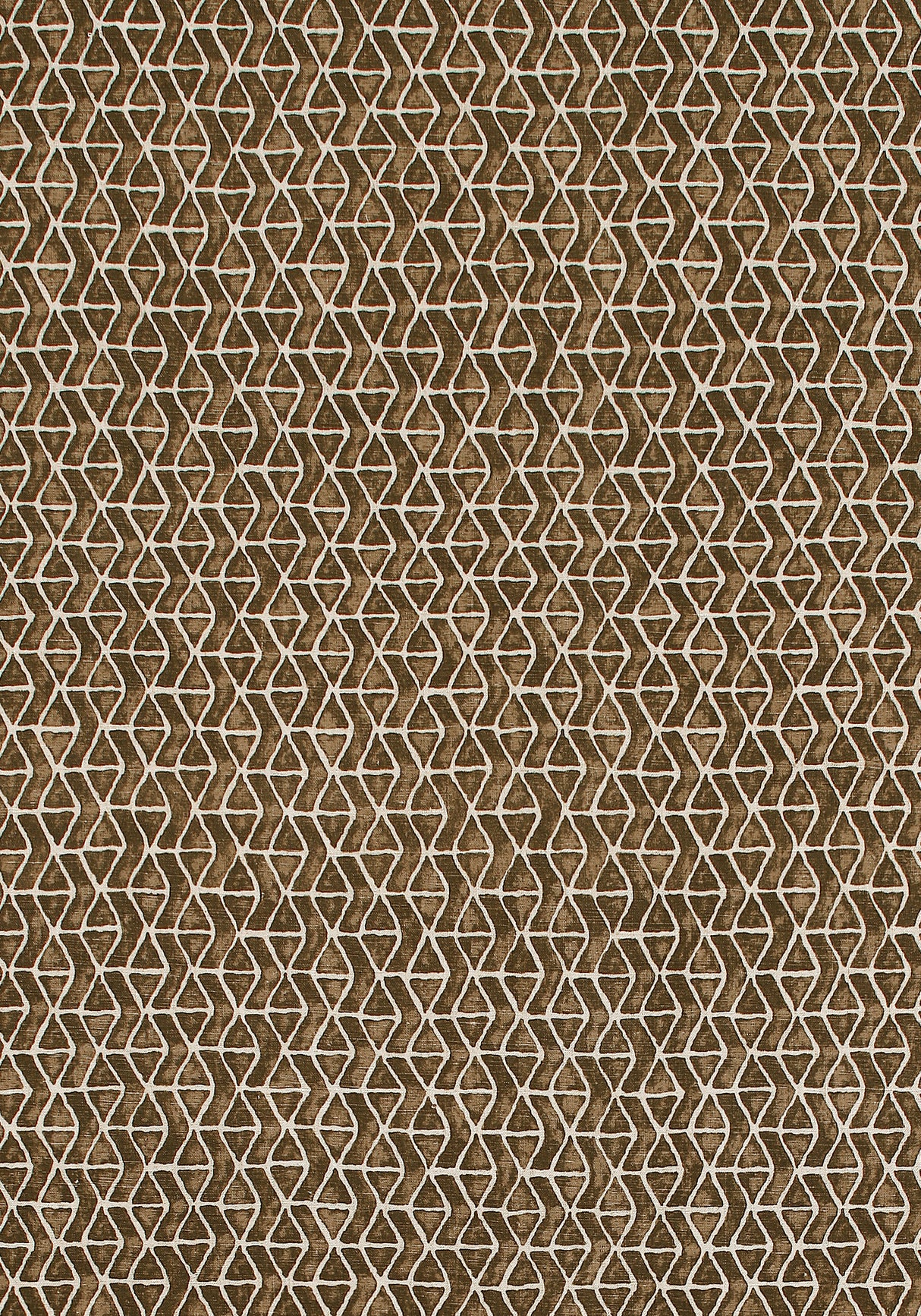 Thibaut F942005 STONY BROOK Brown Fabric
