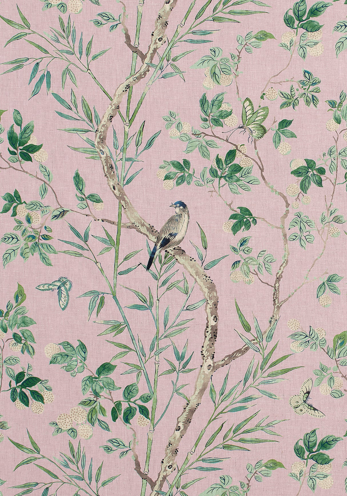 Thibaut F942011 CLAIRE Lavender Fabric