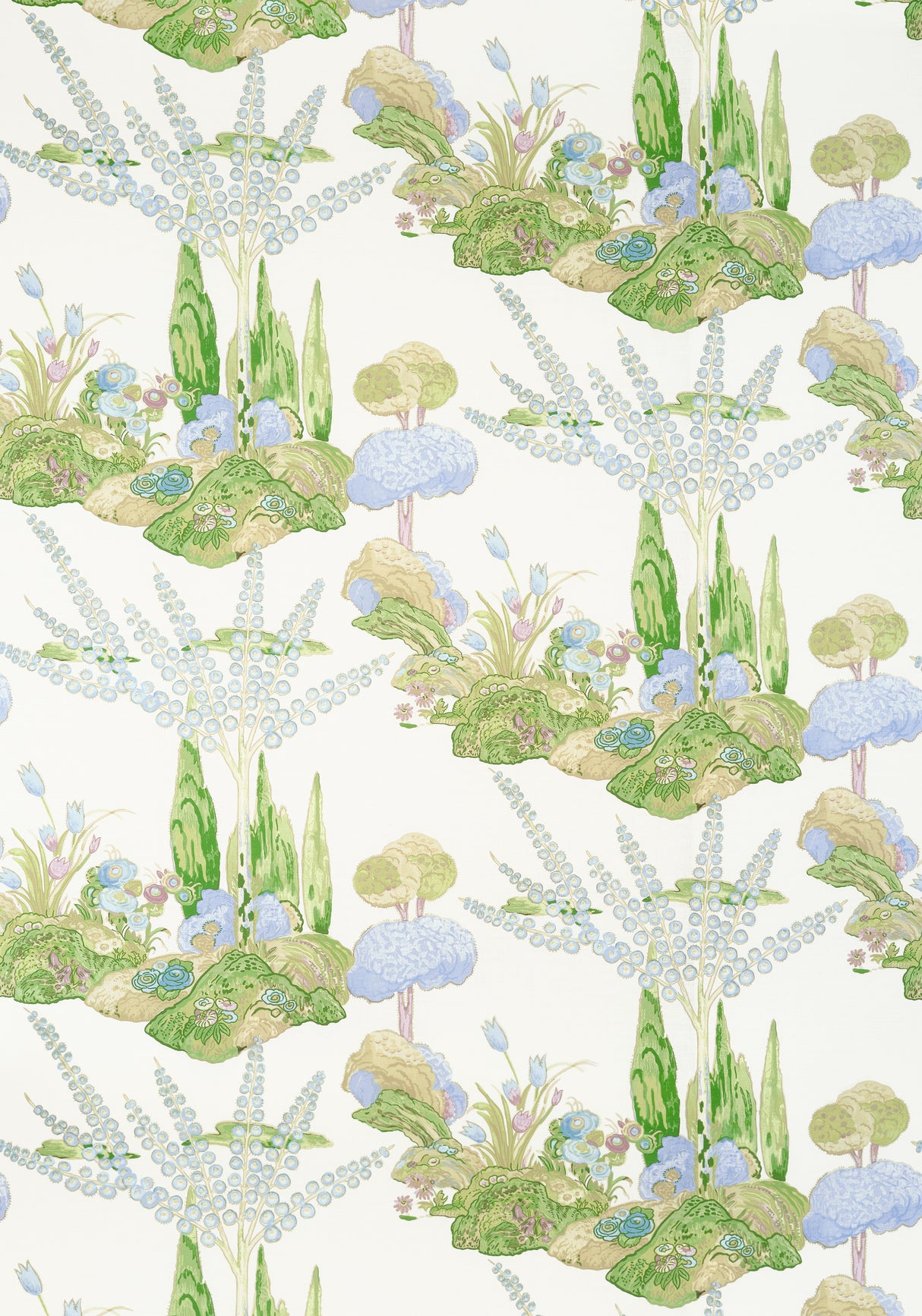 Thibaut F945027 ORLEANS Lavender Fabric