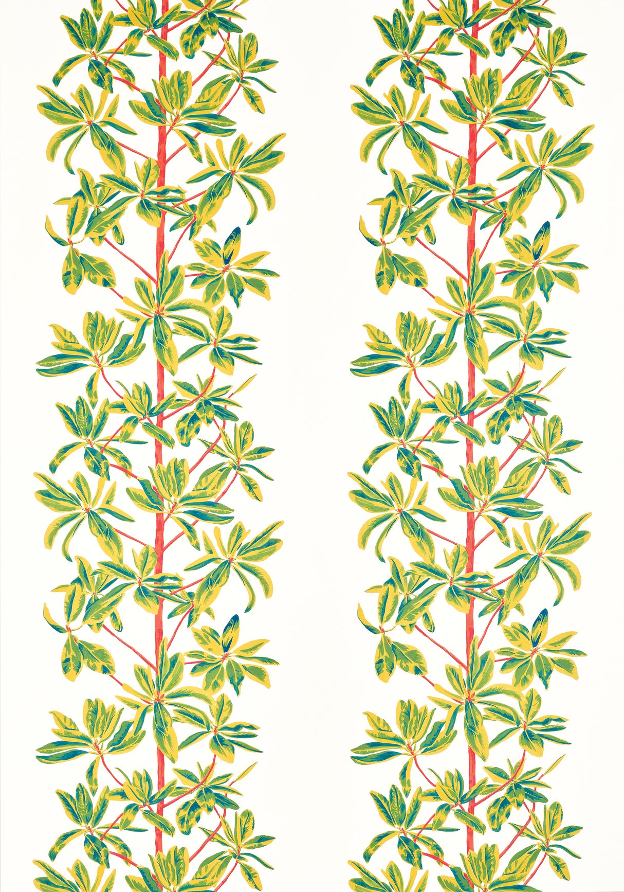Thibaut F945036 MANGROVE TREE Coral Fabric