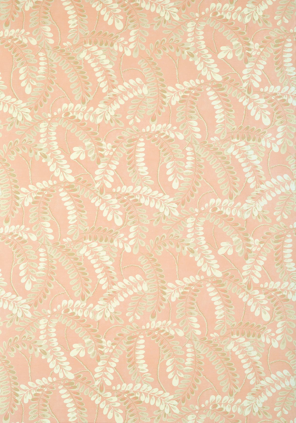 Thibaut F945041 AUGUSTA Apricot Fabric