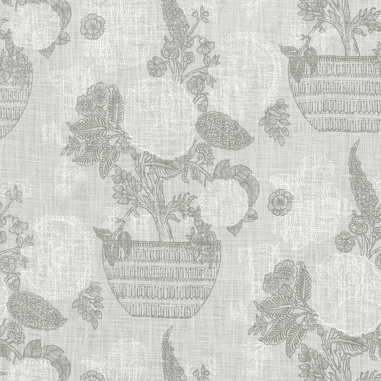 Thibaut F972589 TULLAMORE Grey Fabric