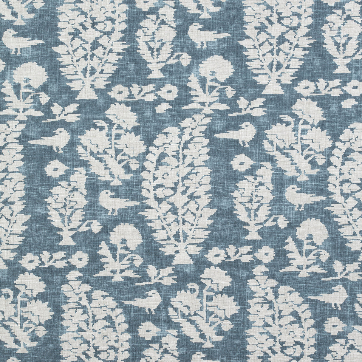 Thibaut F972594 ALLAIRE Slate Blue Fabric