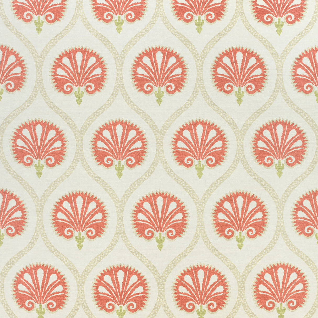 Thibaut F985016 KIMBERLY Tomato Fabric