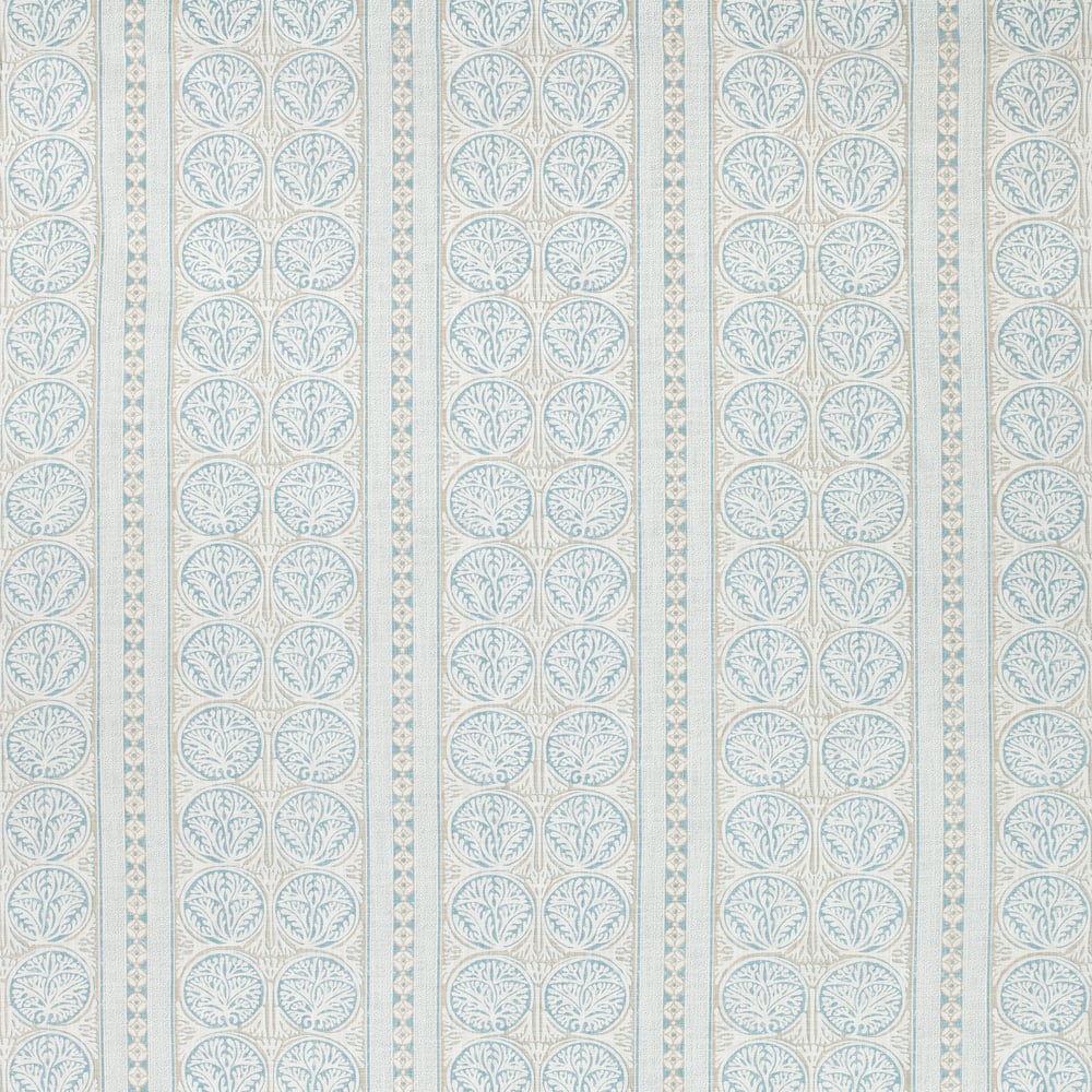 Thibaut F988734 FAIR ISLE Aqua Fabric