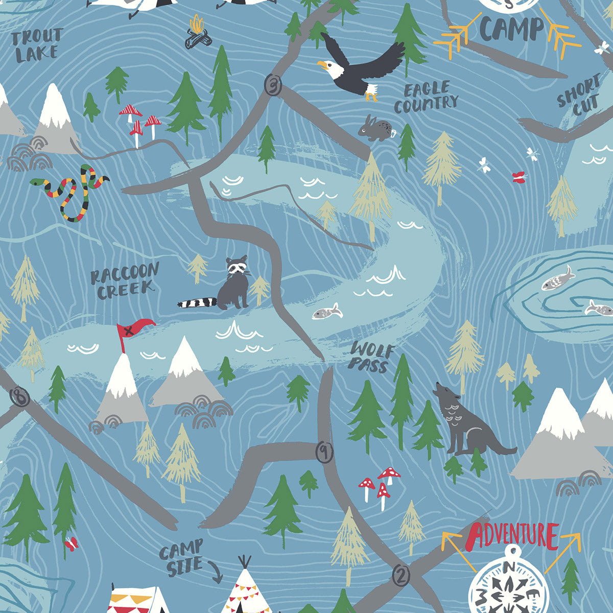 Seabrook Designs FA41902 Wallpaper - Eade's Wallpaper & Fabric
