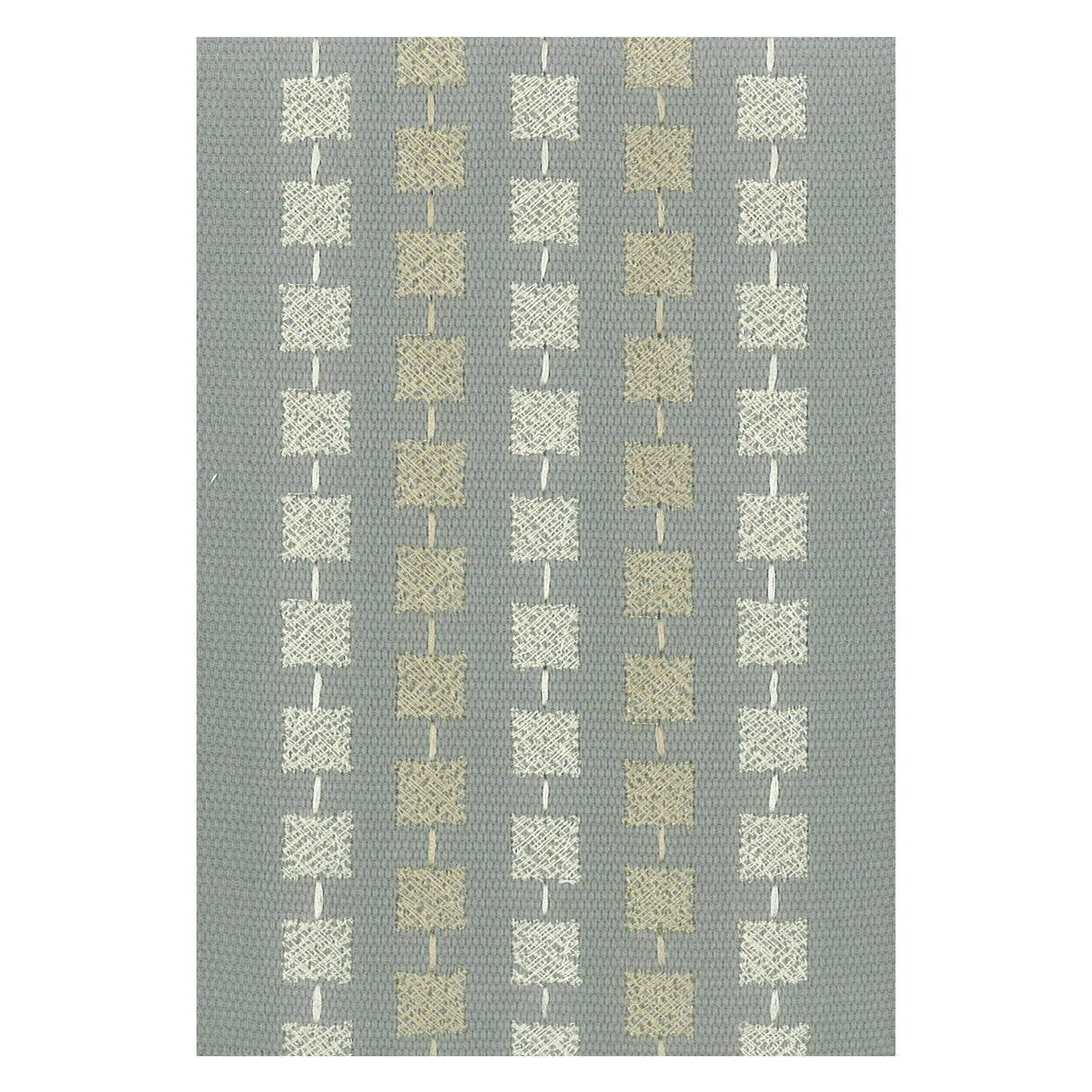 STOUT FACE-2 FACETS 2 SMOKE Fabric - Eades Wallpaper & Fabric