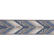 MULBERRY FC1001.H10.0 FORTROSE INDIGO TRIM - Eade's Wallpaper