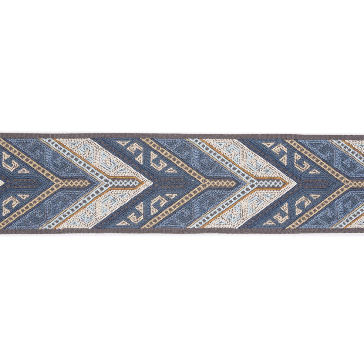 MULBERRY FC1001.H10.0 FORTROSE INDIGO TRIM - Eade's Wallpaper