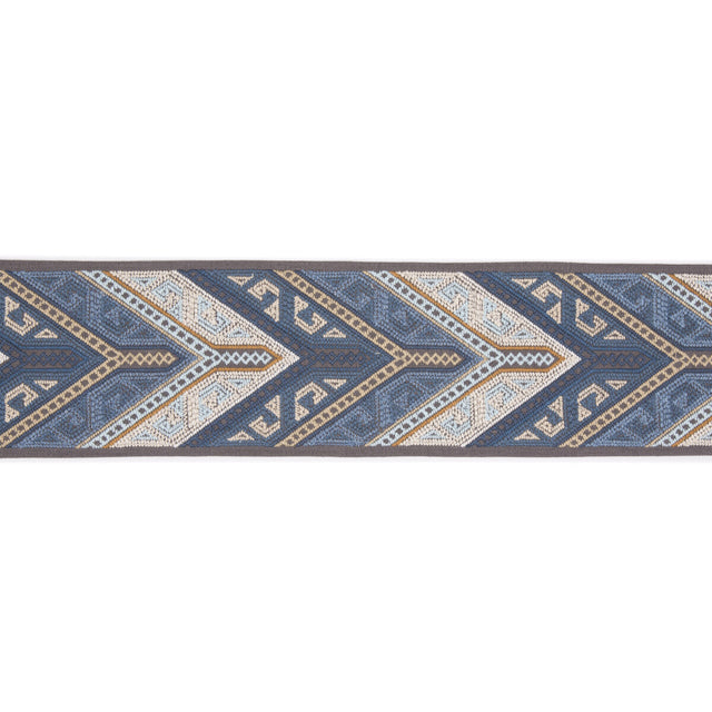 MULBERRY FC1001.H10.0 FORTROSE INDIGO TRIM - Eade's Wallpaper