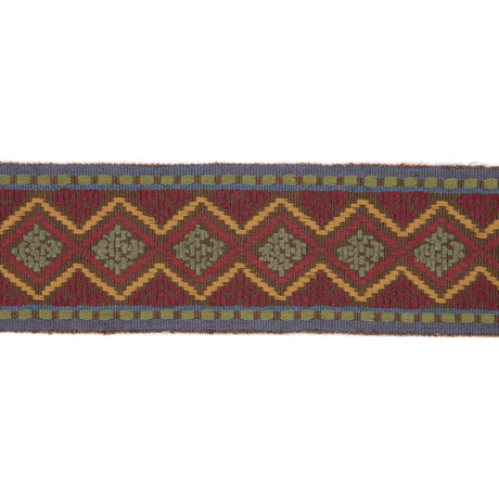 MULBERRY FC1002.V106.0 KINGSCOTE RED TRIM - Eade's Wallpaper
