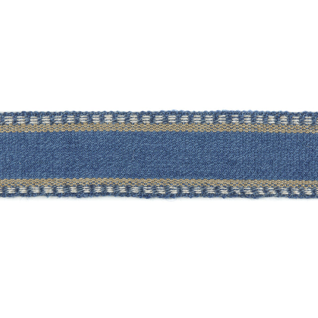 MULBERRY FC1004.H10.0 IRVINE INDIGO TRIM - Eade's Wallpaper