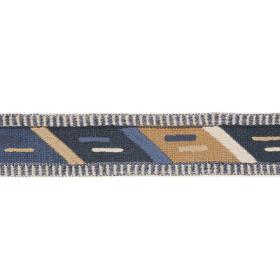 MULBERRY FC1006.H10.0 PORTREE INDIGO TRIM - Eade's Wallpaper