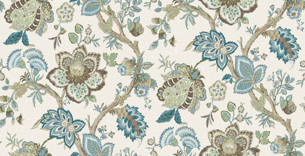 Seabrook FC62606F Bernadette Linen Fabric