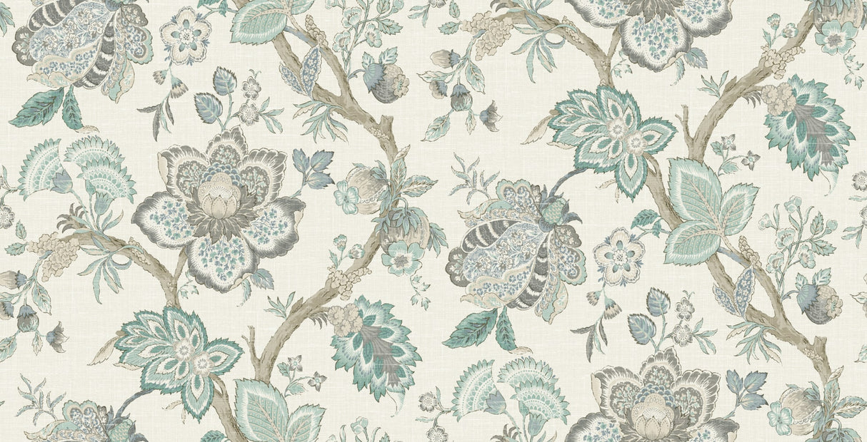 Seabrook FC62608F Bernadette Linen Fabric