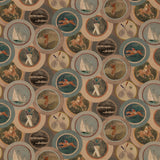 MULBERRY FD2000.J52.0 SPORTING LIFE ANTIQUE Fabric - Eade's Wallpaper