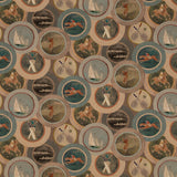 MULBERRY FD2000.J52.0 SPORTING LIFE ANTIQUE Fabric - Eade's Wallpaper